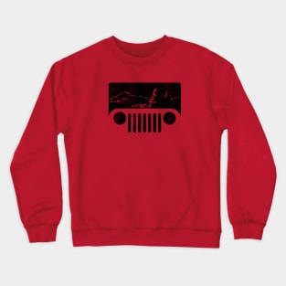 Adventuring Jeep Crewneck Sweatshirt